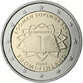 Finland 2 euro (2007) - 50 years treaty of Rome